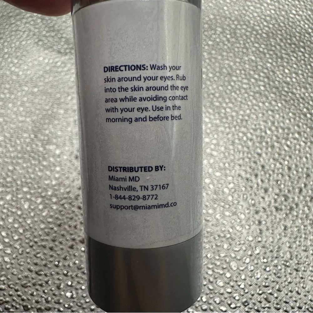 MiamiMD Intensive Eye Repair Serum Cream hydration anti-aging 15ml/0.5oz‎ AA